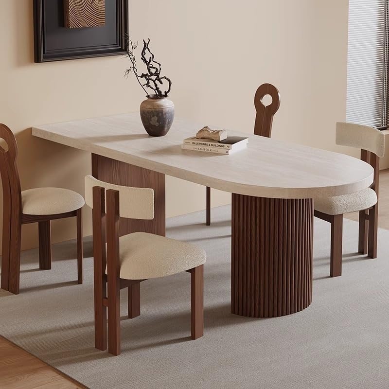 Mesa De Jantar Dining Table by JOYNOW – One Size, 220x90x75cm, Model 8524
