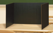 Corporation 3791 Privacy Board by Pacon – 16"W x 1.1"H, Corrugate, Black, Model PAC3791