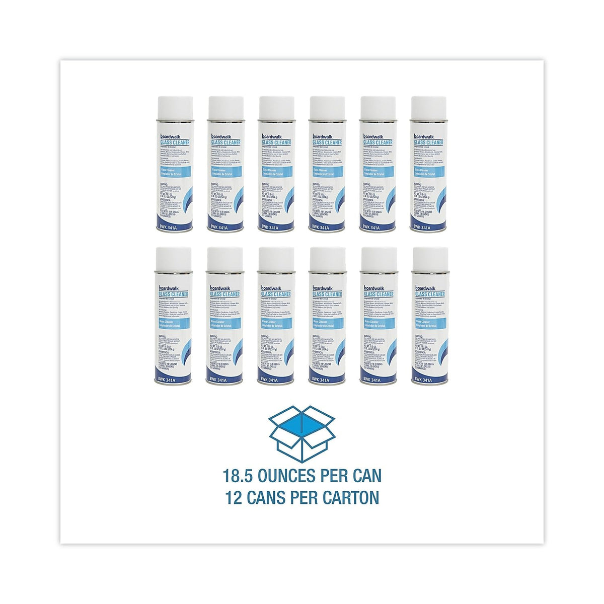341ACT Glass Cleaner by Boardwalk – Model BWK341ACT