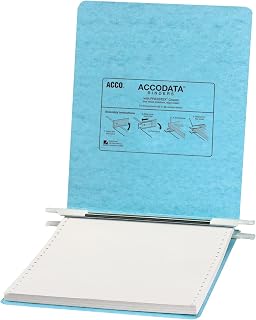 ACCO Brands Acco 9.5 Inch Presstex Data Binder, Light Blue, (A7026022A)