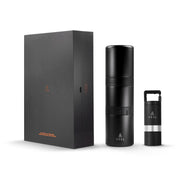Nest Pour Over Coffee Kit + Java G25 Grinder Gift Set by VSSL – 25 Gram Gift Set, 25 grams, Stainless Steel, Black, Model B145000-000A