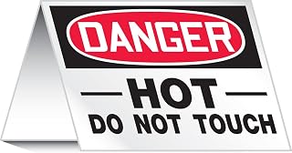 AccuformNMC PAT727 Aluminum Tent-Style Surface Warning Sign