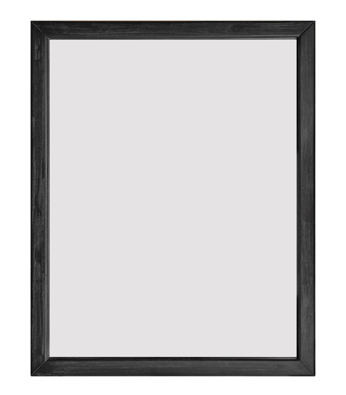 Fields - Modern Black Acacia Mirror by Limari Home – 31.5"L x 39.2"W, Glass, Black, Model LIM-82590