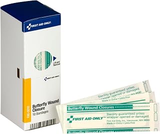 First Aid Only American Red Cross Butterfly Wound Closure, PK10