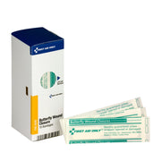 American Red Cross Butterfly Wound Closure by First Aid Only – Small, Plastic, White, Model FAE-5010