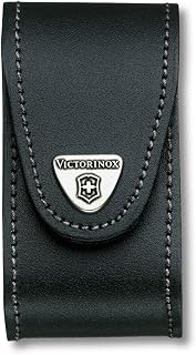 Victorinox Leather Pouch for Swiss Army Knives, Belt Loop, L, Black