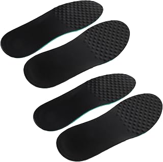 Ipetboom Athletic Shoe Insoles for Men 2 Pairs Cuttable Lambskin Inserts Breathable Sweat-Absorbing Cushioning for Running Walking Sneakers and Boots
