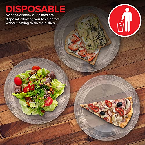 Stock Your Home 40 / 7 Inch / White Plates