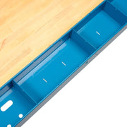 60"W Workbench Tool Organizer and Sorting Tray by Global Industrial – Steel, Blue, Model 319350