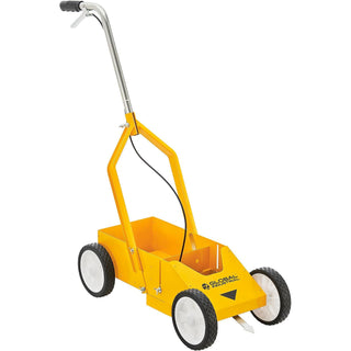 Walk Behind Line Striper with Built-In Storage Tray by Global Industrial – 20 oz, Yellow, Model 670691