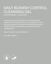 DOCTOR Daily Blemish Control Cleansing Gel with Salicylic Acid for Oily Skin by BABOR – 5.07 Fl Oz (Pack of 1), Clear, Model 4015165368847