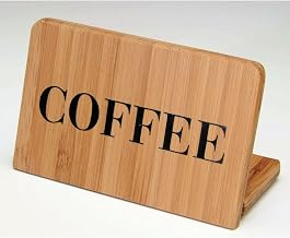 Cal-Mil Bamboo Coffee Beverage Sign