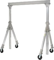 Vestil Aluminum Gantry Crane AHA-2-10-12 Adjustable Height - 2,000 lb. Cap.