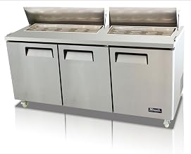 Migali C-SP72-18-HC 72"-18 Pans, Sandwich Prep Table