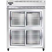 2RES-SS-SGD-HD Extra-Wide Two Section Sliding Glass Door Refrigerator by Continental Refrigerator – Commercial Grade