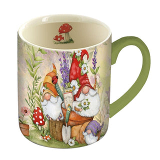Garden Gnomes Coffee Mug by Lang – 14 Ounces, Paper, Multicolor, Model 2122102