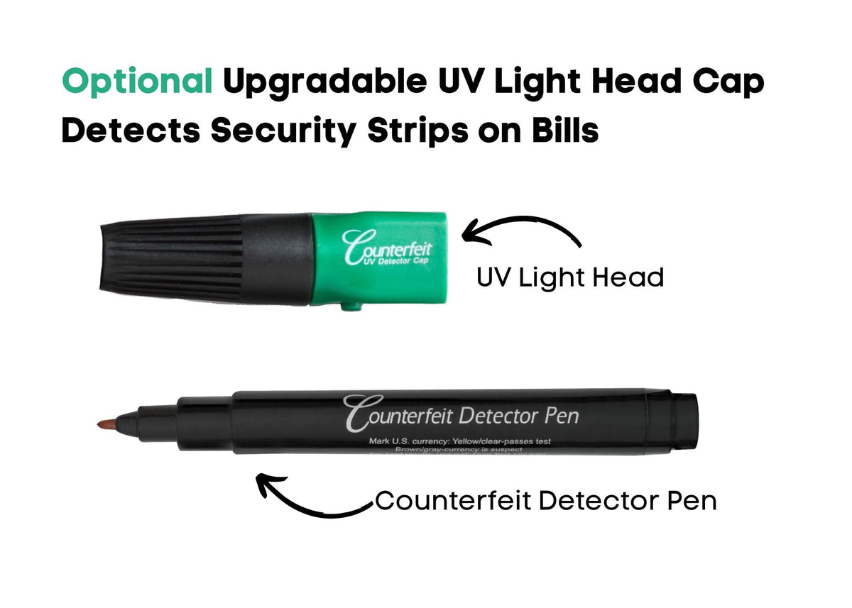 Counterfeit Bill Detector Marker Pen by Dri Mark – Model CFD5PK