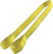 Trusted Since 1955 | Polyester Lifting Sling | 2" x 8', 2-Ply Flat Eye (6400lbs Vertical, 5120lbs Choker, 12800lbs Basket) | Made in USA | Lifting Rigging Moving Towing Hoisting