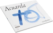 Canson Guarro Acuarela Glued Pad 1 Side Watercolour Paper Fine Grain 240 g 20 Sheets White Fine Grain 23 x 32,5 cm White