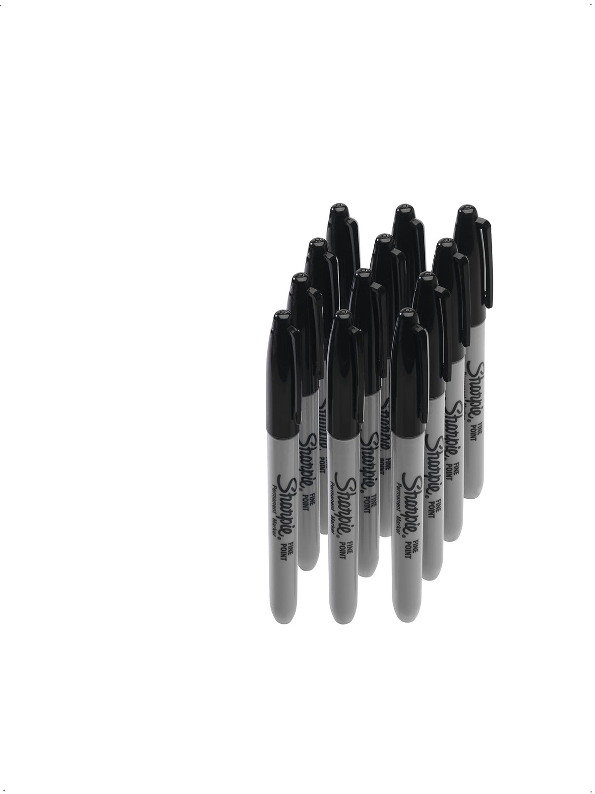 Sharpie Black / 1 Count (Pack of 8) / In Pack Permanent Markers