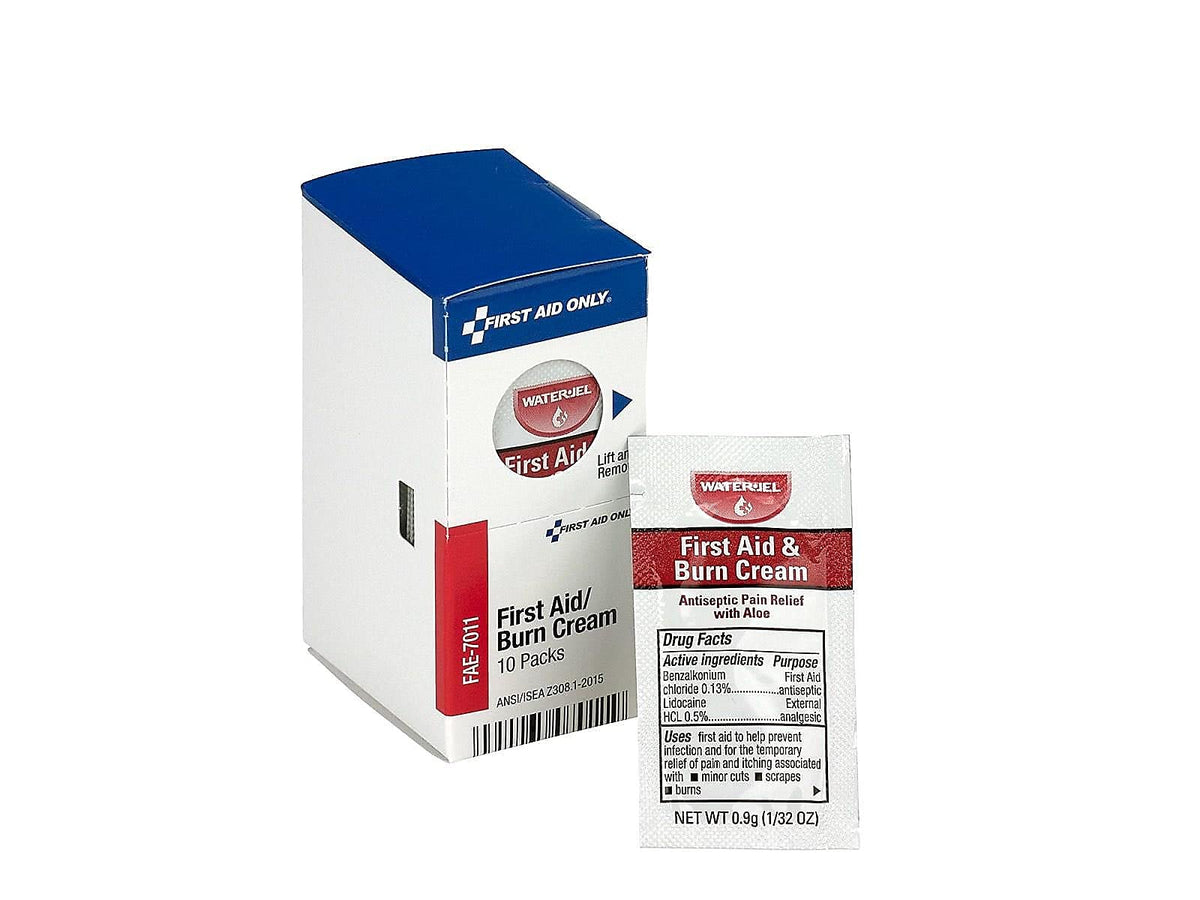 SmartCompliance Refill Burn Cream Packets by First Aid Only – 1 Count (Pack of 10), Fae-7011, Pack of 10, Model FAE-7011