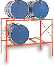 Meco Drum Storage Racks - 4 Drums - Orange