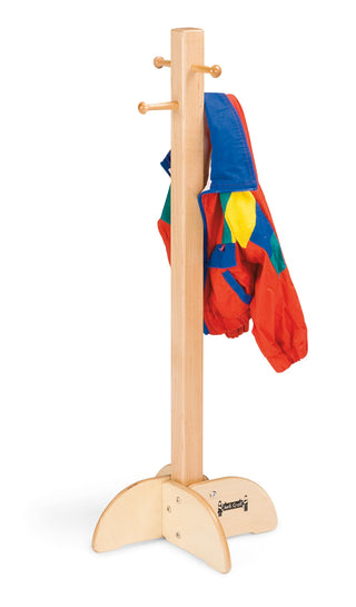 Standard Coat Tree by Jonti-Craft – Standard, Wood, Natural Wood, Model 6270JC