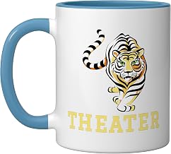 Bloomfield High School Bengals Theater Ceramic Mug, Blue/White, 11oz