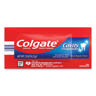 Anticavity Paste Size 2z Colgate Anticavity Paste Toothpaste 2z – 0.15 Ounce (Pack of 25), Pack of 25, Model 489697