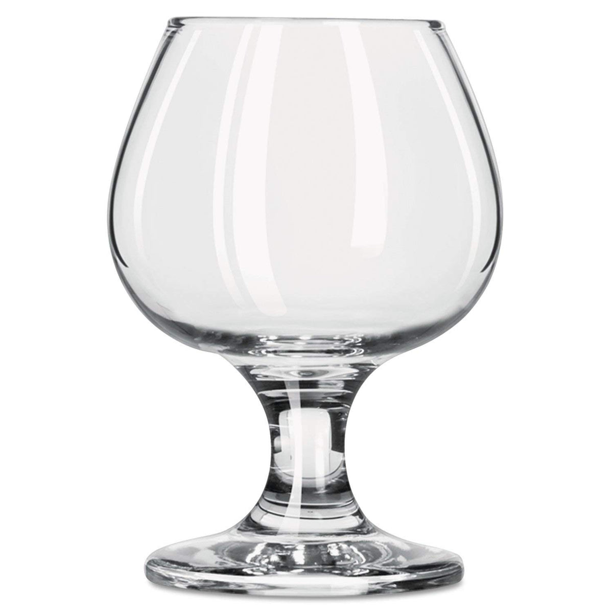 5 1/2 oz Embassy Brandy Glass - Safedge Rim & Foot Guarantee by Libbey – S, 0.35 liters, Glass, Clear, Pack of 12