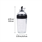 OXO Salad Spinner Glass + Shaker- Black / Clear, Black / 1 Spinners