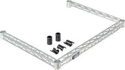36W X 18D Poly-Z-Brite Three-Sided Wire Frame