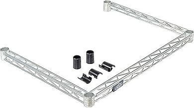 36W X 18D Poly-Z-Brite Three-Sided Wire Frame