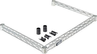 36W X 18D Poly-Z-Brite Three-Sided Wire Frame
