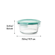 OXO Round / 4.0 cups / 4 Cup Container Sets