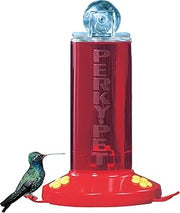 Perky-Pet Plastic Window Mount Hummingbird Feeder with Perches - 8 oz Hummingbird-Nectar Capacity, 217 - Hummingbird-feeders for Outdoors (Pack of 6)