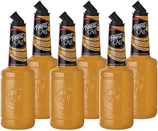 Finest Call Premium Mai Tai Drink Mix, 1 Liter Bottle (33.8 Fl Oz), Pack of 6