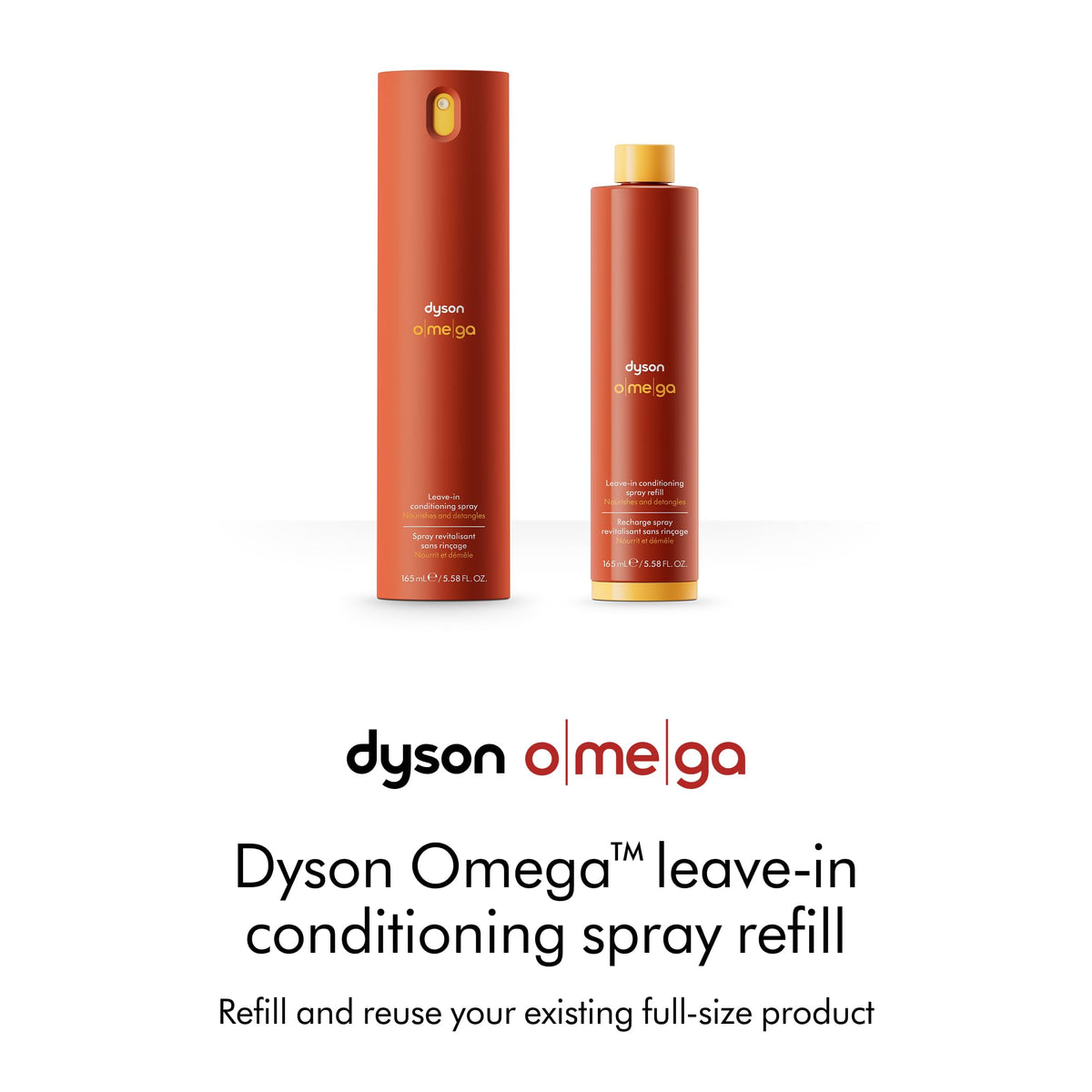 Omega Weightless Conditioning Spray Refill by Dyson – Clear, Model 879484-01