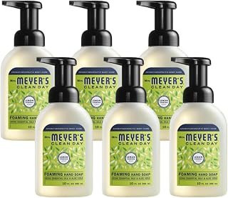 Mrs. MEYER'S Foaming Hand Soap, Lemon Verbena,10 fl oz (Pack of 6)
