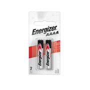 AAAA Batteries by Energizer – 2 Count (Pack of 1), Plastic, Multicolor, Pack of 6, Model E96BP-2