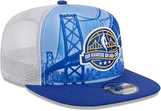 New Era SF San Francisco Bay 9FIFTY A-Frame 2025 All-Star Game Golden Gate Snapback Cap, Adjustable Hat