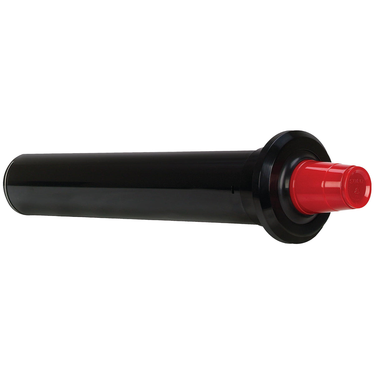 In-Counter Interchangeable Baffle Cup Dispenser by DISPENSE-RITE – Small, Plastic, Black, Model SLR-2F