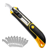 Plexiglass Cutter Acrylic Cutting Knife and 13 Pcs Blade Set by Steelite – SK5, Yellow, Model AZ6043