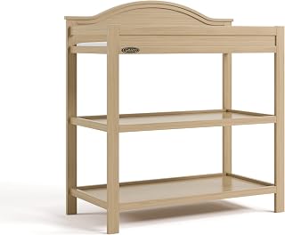Graco Story Changing Table with Water-Resistant Pad, Driftwood