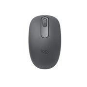 M196 Mouse by Logitech – 3.9" x 2.4" x 1.5", Recycled Plastic, Graphite, Model 910-007456