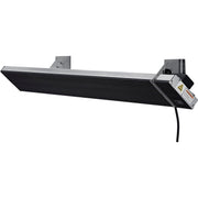Infrared Patio Heater With Remote by Global Industrial – Aluminum, Black, Model SOLE