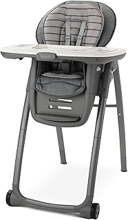 Graco Table2Table Premier Fold 7 in 1 Convertible High Chair | Converts to Dining Booster Seat Kids Table and More Maison