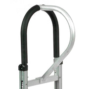 Aluminum Hand Truck Loop Handle by Global Industrial – 40"L x 18"W x 51"H, Aluminum, Gray, Model 168266