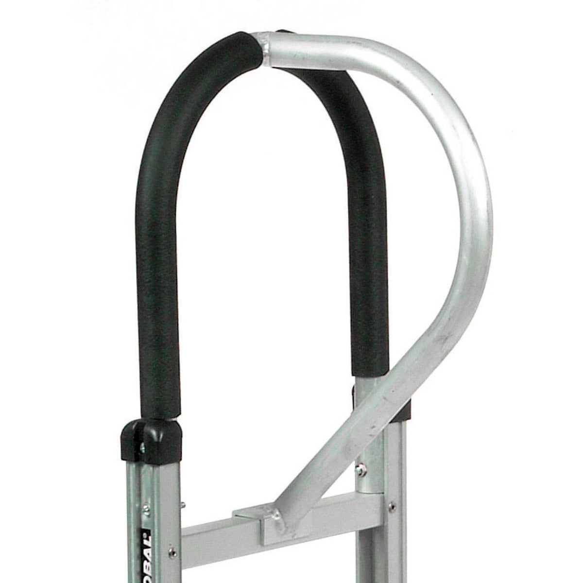 Aluminum Hand Truck Loop Handle by Global Industrial – 40"L x 18"W x 51"H, Aluminum, Gray, Model 168266