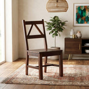 Brown Chair by Furnifact – Pine,MDF, Brown
